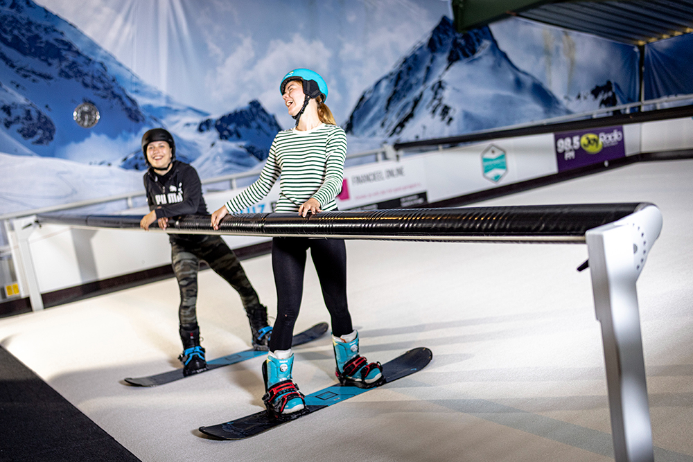 Snowboard training for beginners in Cicago